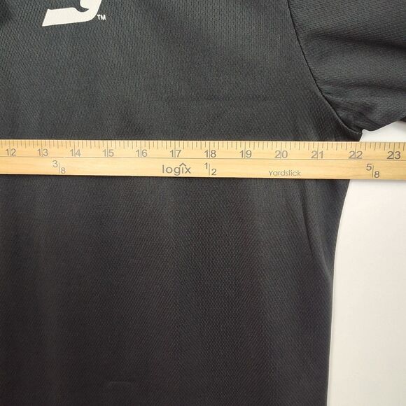 NWT Snap-on 1/4-Zip Sweatshirt Men's M Black Long Sleeves Logo Lightweight - Picture 5 of 11